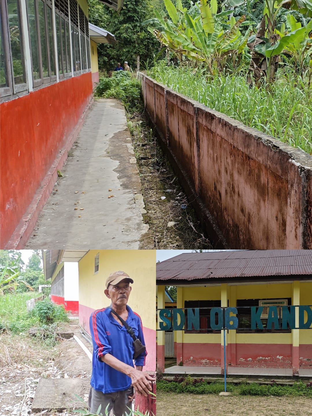 Tanpa Alas Hak, Oknum Kepsek Pagari Kebun Duku
