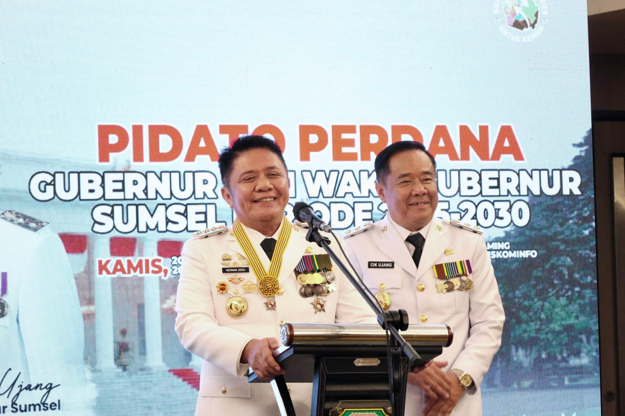 Herman Deru Ajak Masyarakat Kembali Bersatu Demi Sumsel Maju Terus Untuk Semua