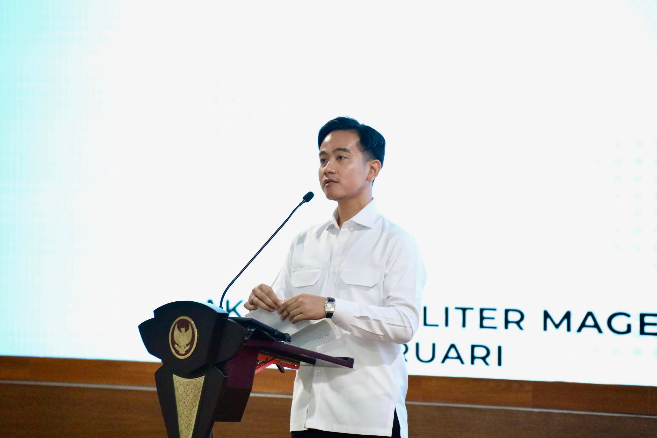 Hari ke-6 Retreat Kepala Daerah, Gubernur Sumsel Herman Deru Simak Paparan Gibran