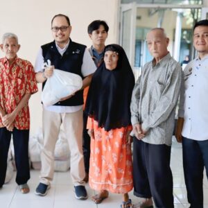 Jelang bulan Ramadhan, Medco E&P Lematang Serahkan Sembako untuk Kelompok Rentan di Gunung Megang