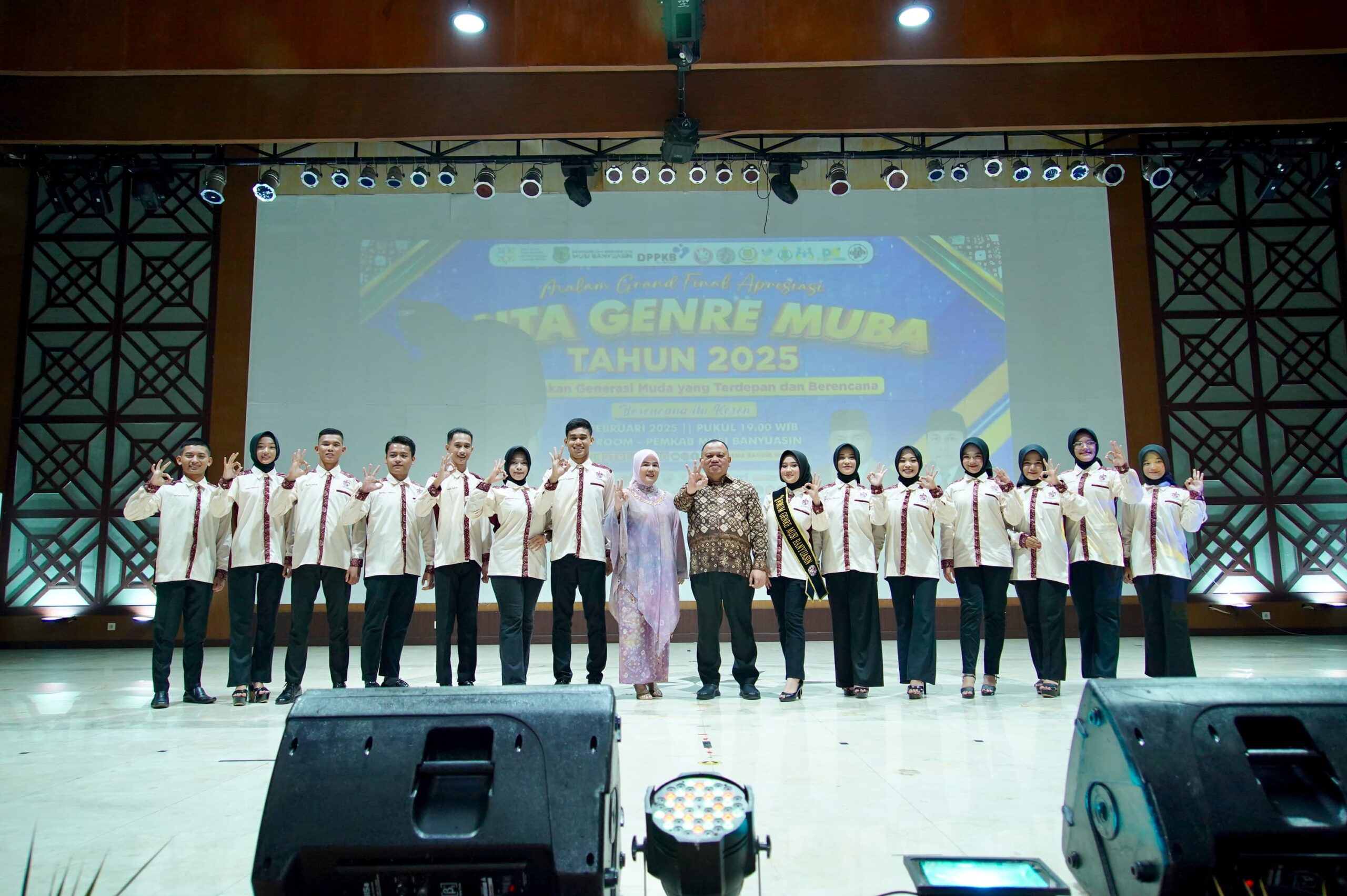Malam Grand Final Pemilihan Duta GenRe 2025 Berlangsung Sukses dan Getarkan Ruang Opproom Muba