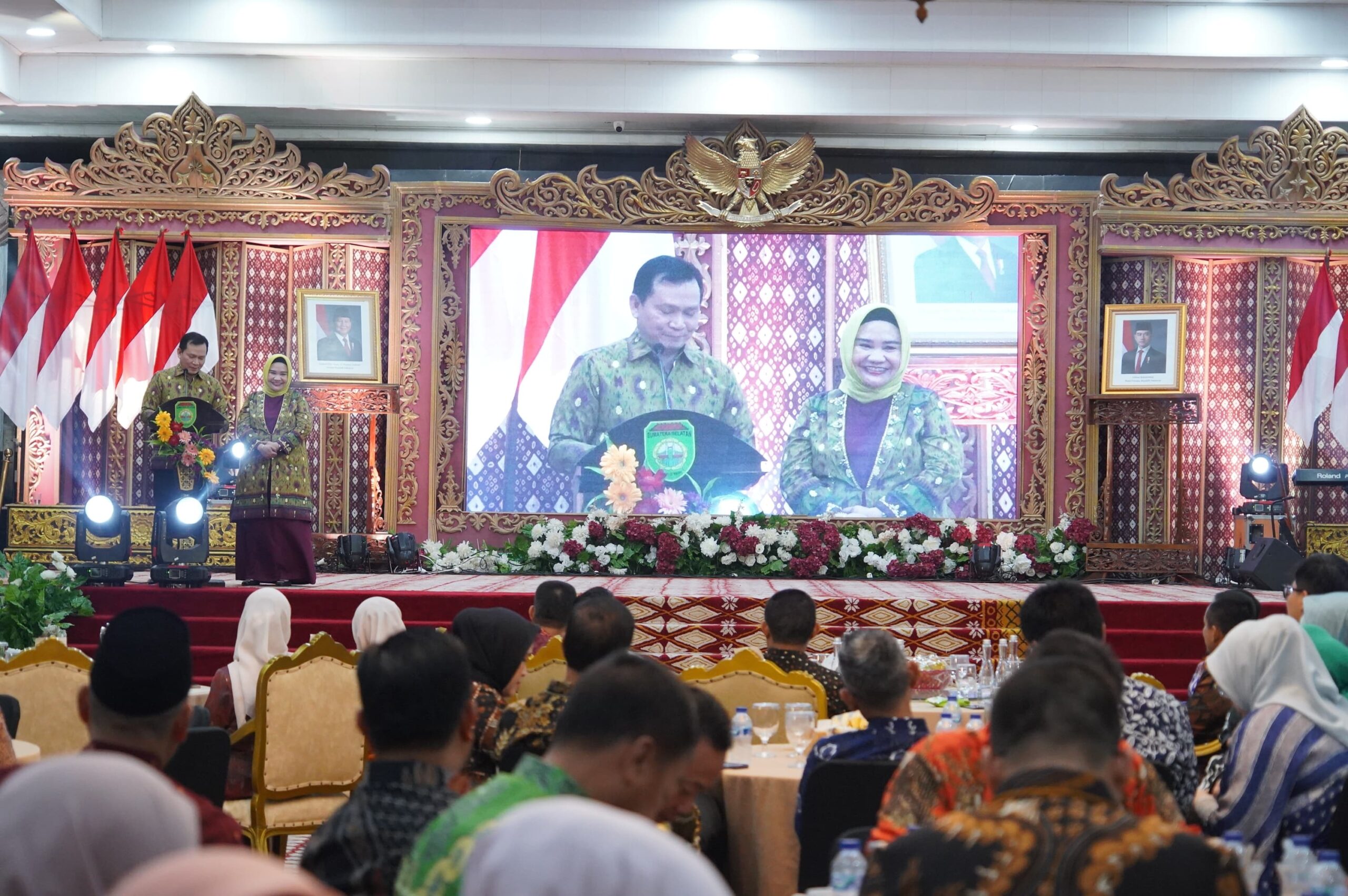 Pj Bupati Muba Sandi Fahlepi Hadiri Malam Penghormatan Pj Gubernur Sumsel dan Lepas Sambut Pangdam II/Sriwijaya
