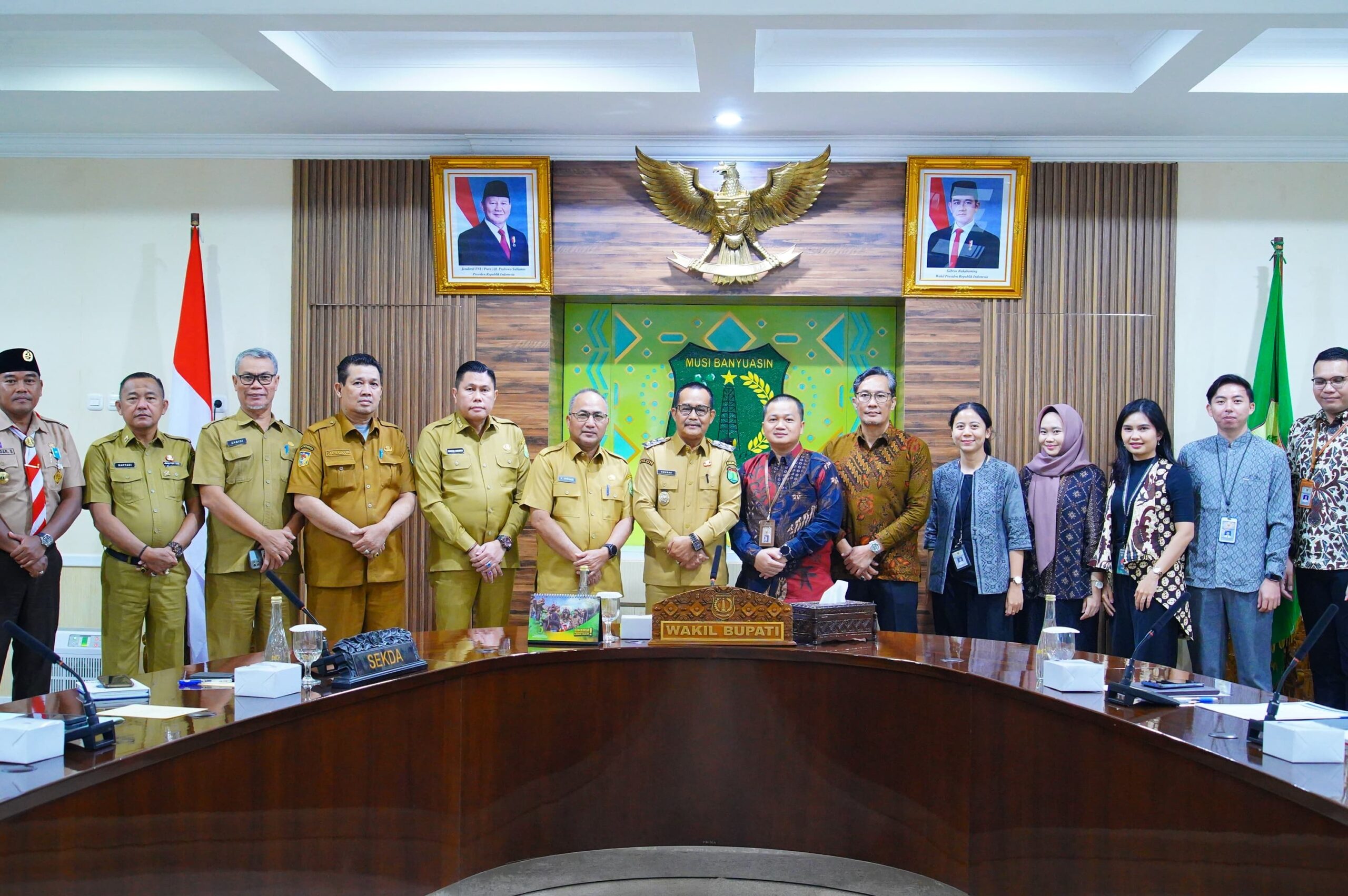 Wakil Bupati Rohman Sambut Tim Entry Meeting BPK Perwakilan Provinsi