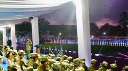 Herman Deru - Cik Ujang Kompak Parade Senja dengan Presiden Prabowo, Jokowi dan SBY