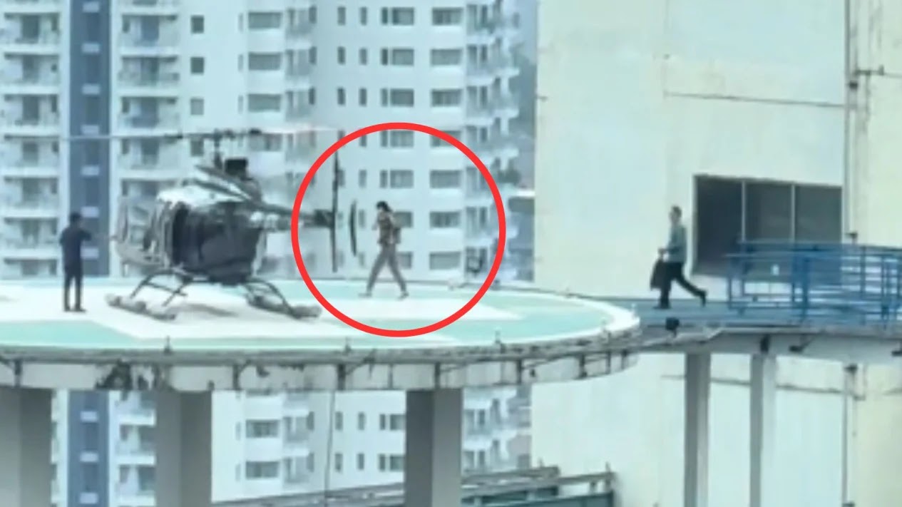 Sosok Caroline Riady, Perempuan Viral! Video Pulang Kerja Dijemput Pakai Helikopter