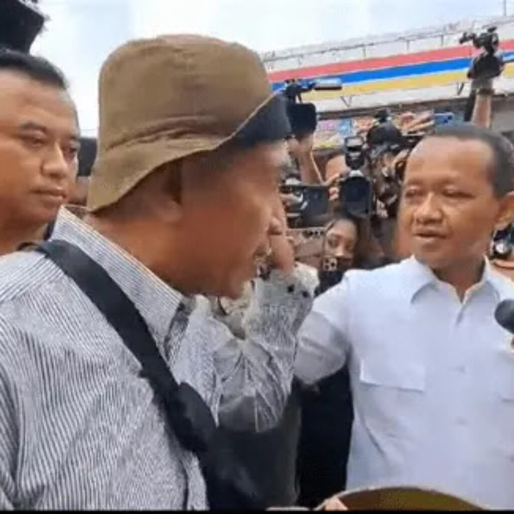 Warga Tangerang ‘Ngegas’ di Depan Muka Menteri ESDM Bahlil: Anak Saya Lapar, Logika Jalan Dong Pak!