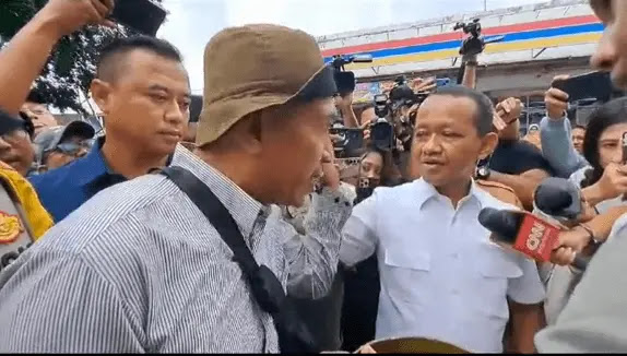 Warga Tangerang 'Ngegas' di Depan Muka Menteri ESDM Bahlil: Anak Saya Lapar, Logika Jalan Dong Pak!