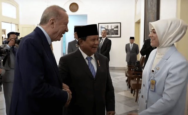 Sosok Fatima, Perempuan yang Hadir di Antara Presiden Turki Erdogan dan Prabowo