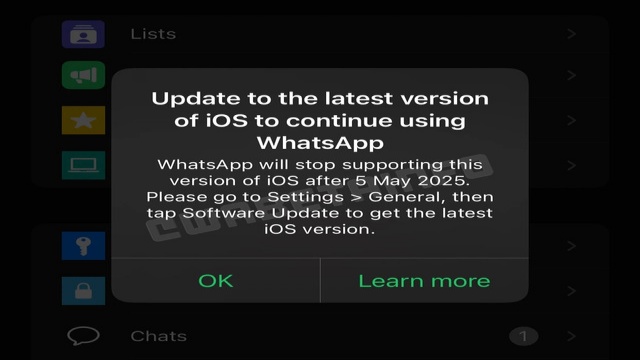 WhatsApp Tidak akan Bisa Dipakai Lagi di 3 iPhone Versi ini Mulai 5 Mei