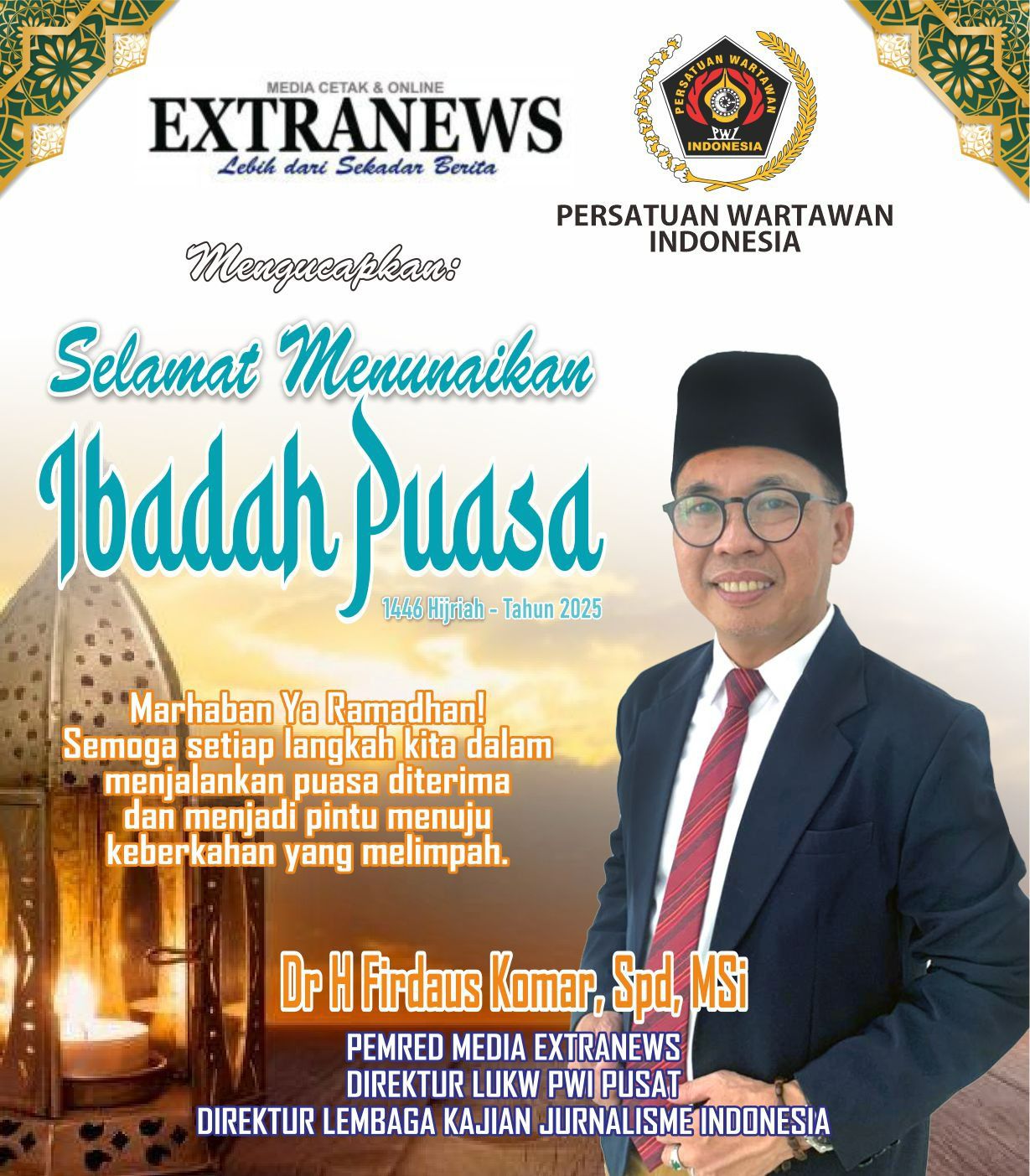 ucapan met ibadah puasa Pimpred extranews