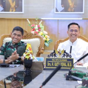 Aster Panglima TNI dan Ratu Dewa Sinergikan, Program TMMD dan Pemkot Palembang