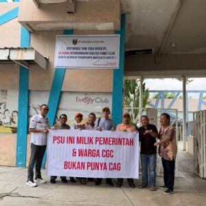 Warga CGC Kembali Protes Perilaku Pengembang CGC yang Sewenang-Wenang Soal Penggunaan Fasilitas Umum di CGC