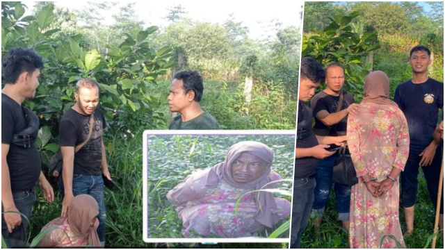 Hahaha...Aksi Konyol Pengedar Sabu Nyamar jadi Emak-emak Pakai Daster, Ketangkap Juga