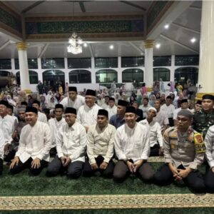 Bupati Panca Wijaya Akbar Safari Ramadhan 1446 Hijriah di Masjid Agung Nurul Sa’adah