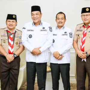 Bupati Muba H M Toha SH Dukung Penuh Kegiatan Pramuka untuk Pembentukan Karakter Pemuda