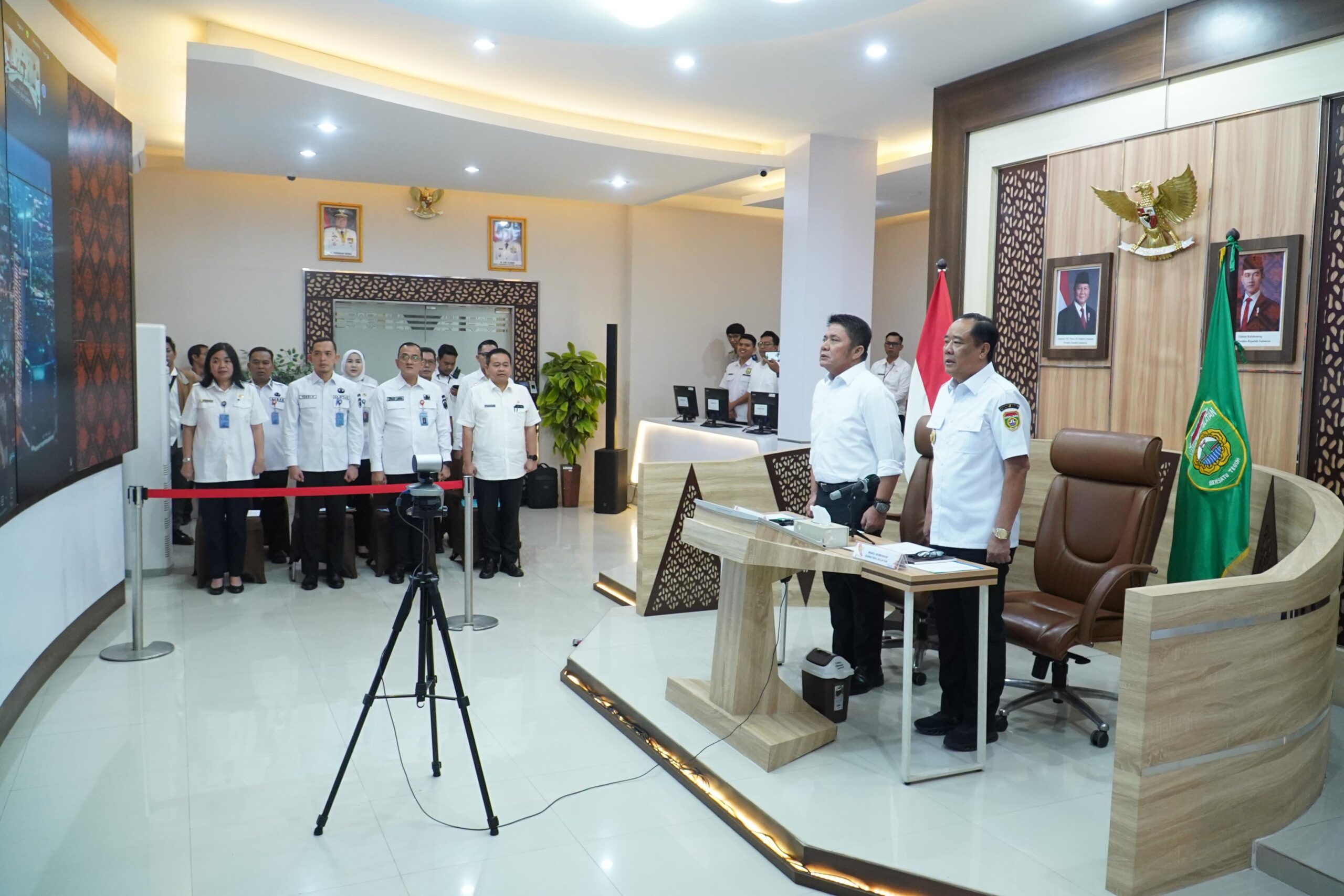 Pemprov Sumsel Hadir Secara Virtual Peluncuran IMCP Tahun 2025 oleh Ketua KPK RI
