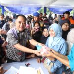Pasar Murah Pemprov Sumsel di Monpera Palembang Disambut Antusias Masyarakat