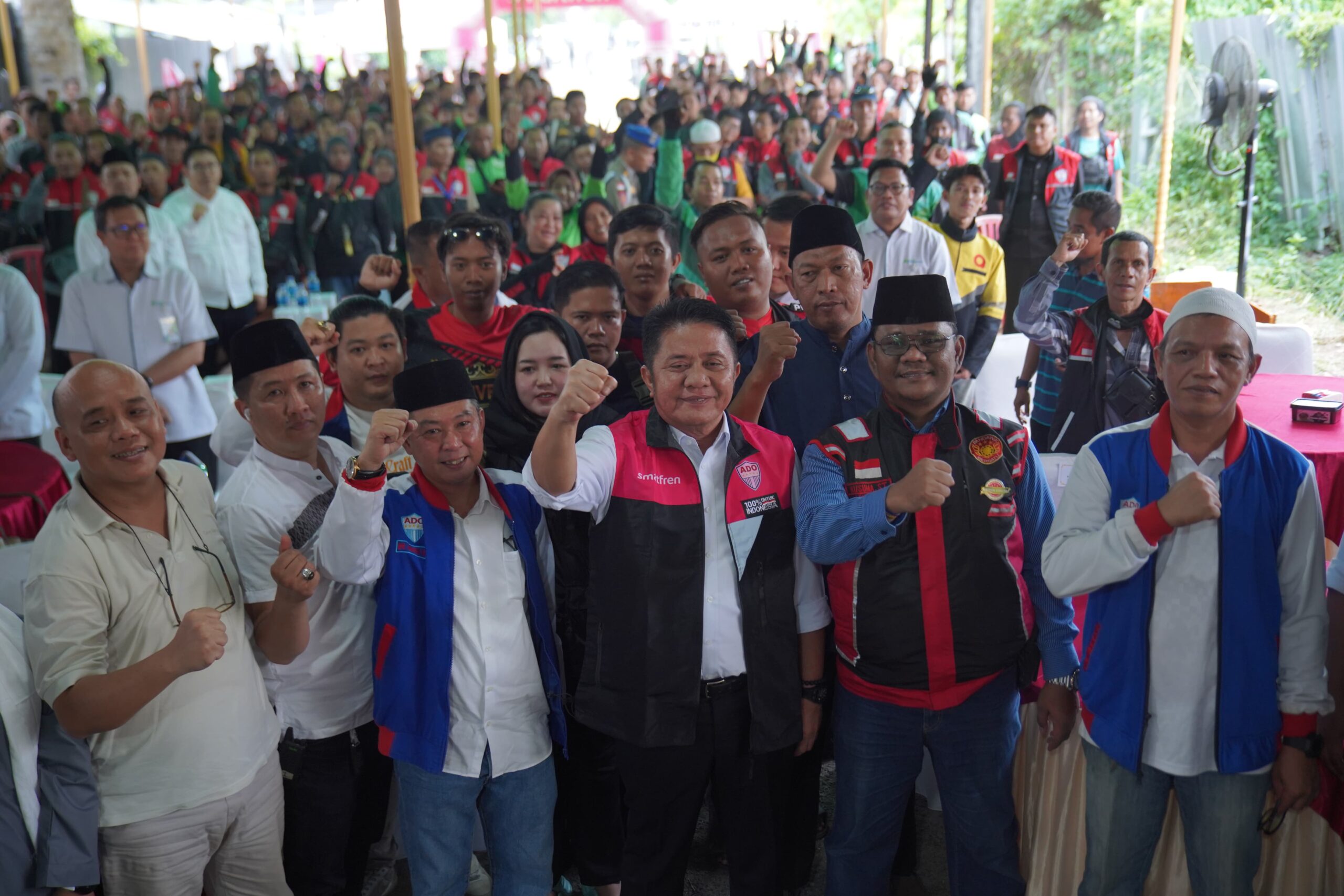 Ratusan Anggota ADO Sumsel Sumringah Dapat Bingkisan Ramadhan dari Pemprov Sumsel