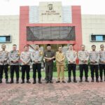 Bupati dan Wakil Bupati Muba yang baru  Kunjungi Polres Muba