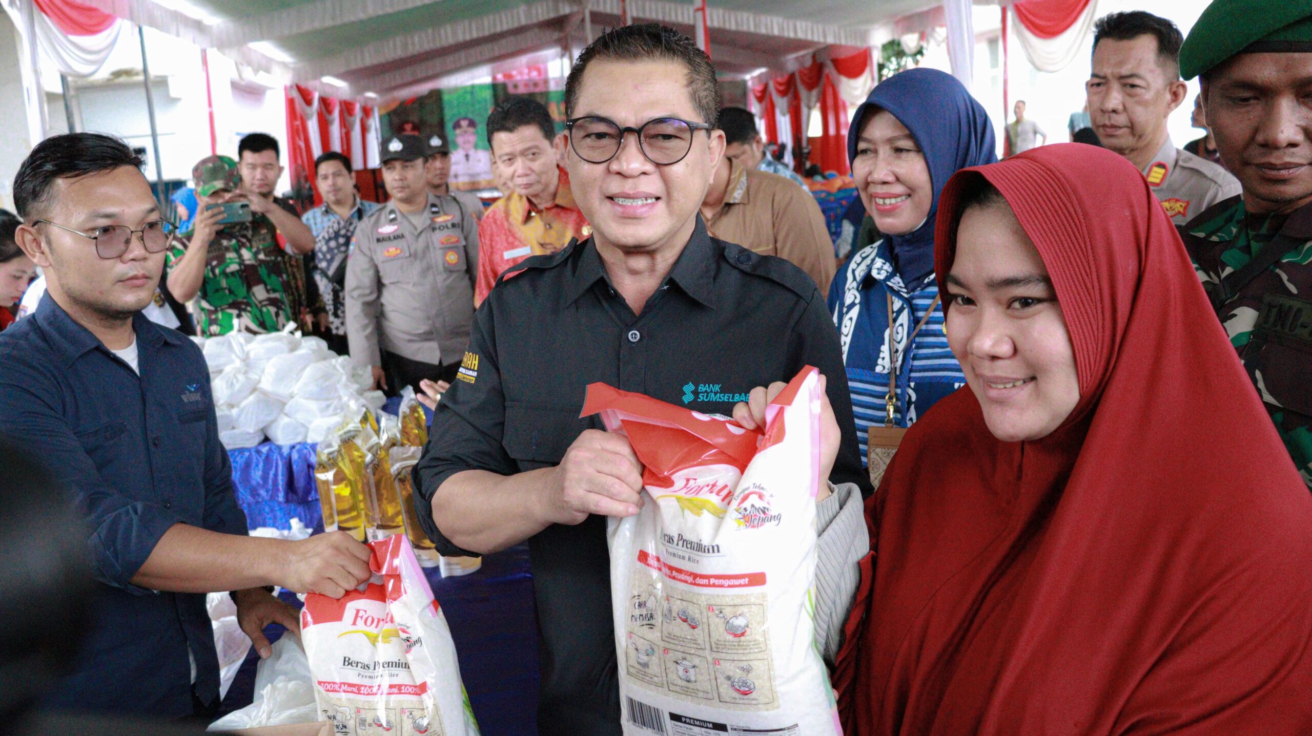 Sinergi Pemkab Muba, CV Mekar Abadi dan Bank Sumsel Babel Hadirkan Sembako Murah untuk Masyarakat