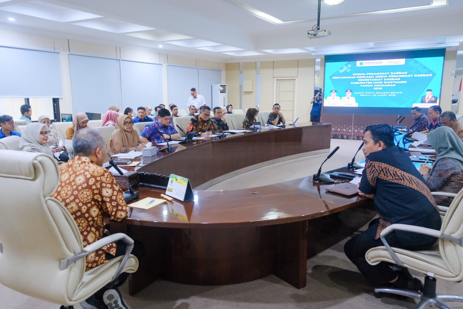 Bahas Program Rencana Kerja Tahun 2026, Setda Muba Gelar Forum Perangkat Daerah