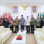 Sambangi Bupati H M Toha, BINDA Sumsel Siap Lakukan Monitoring untuk Wujudkan Muba yang Aman dan Kondusif