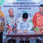 Forum Konsultasi Publik Rancangan Awal RPJMD Kabupaten Musi Banyuasin Tahun 2025 – 2029