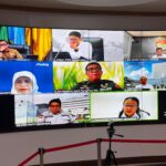 Rakor  Pengendalian Inflasi Daerah Tahun 2025  dan Akselerasi Sertifikasi Produk Halal Secara Virtual Bersama Mendagri