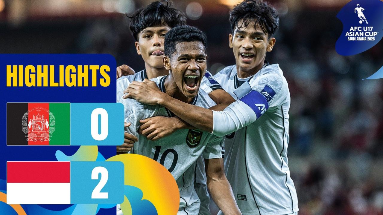 #AFCU17 | Group C: Afghanistan 0-2 Indonesia