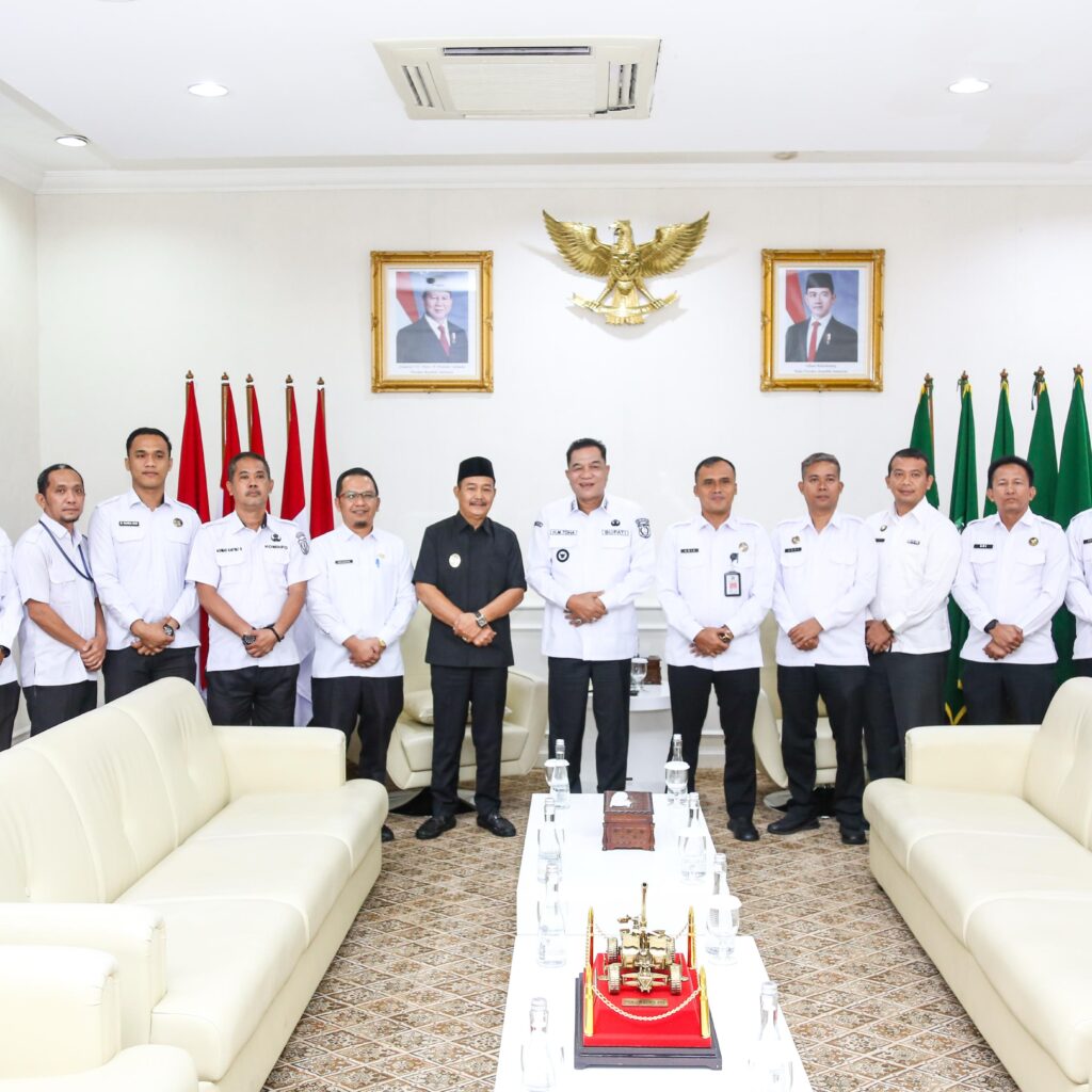 Kalapas Kelas II B Sekayu  Silahturahmi ke Bupati Muba M Toha