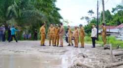 Jalan Sekayu–Kabupaten PALI Ditinjau Wabup Muba, Perbaikan Segera Dimulai Lewat Gotong Royong