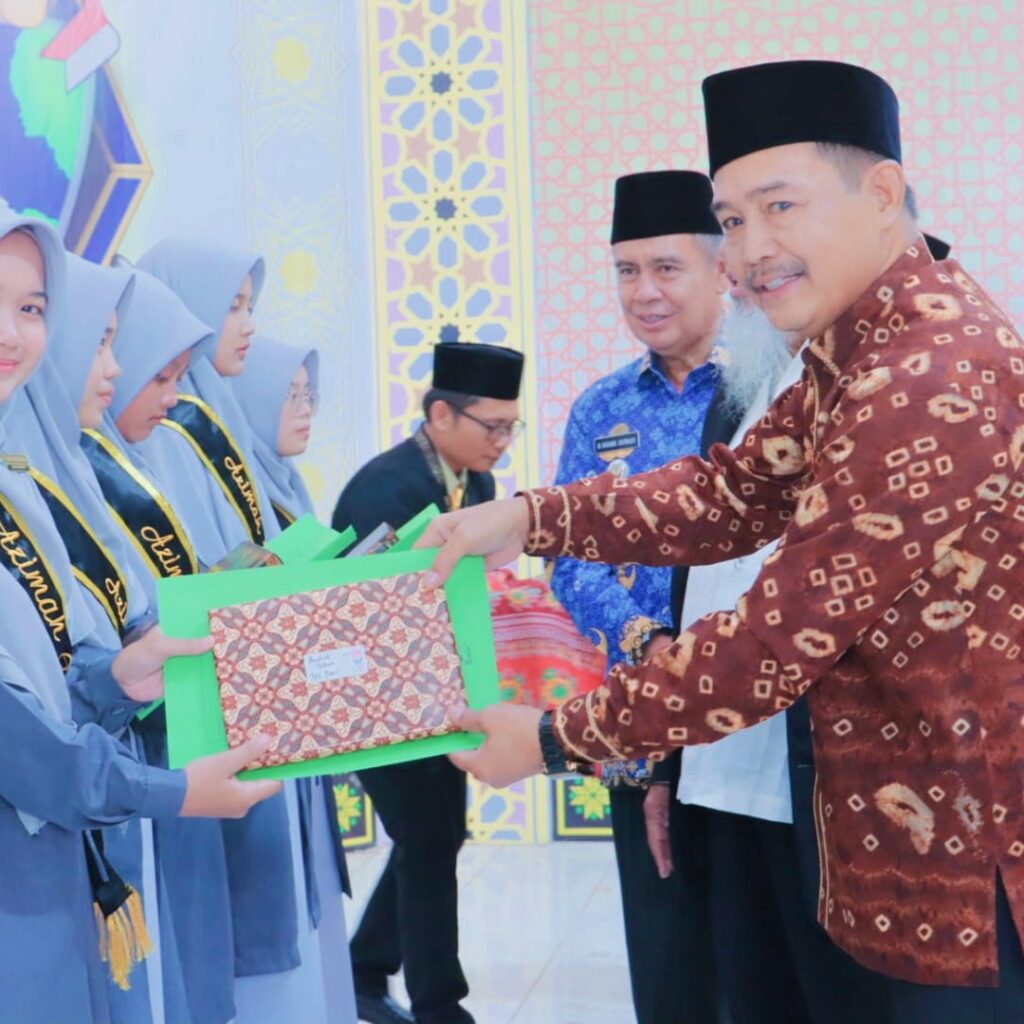 Wisuda Santri di Pesantren Assalam Islamy Sungai Lilin