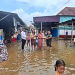 Pasca Banjir Surut, Dinkes Muba Tetap Siaga Berikan Layanan Kesehatan Warga