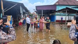 Pasca Banjir Surut, Dinkes Muba Tetap Siaga Berikan Layanan Kesehatan Warga