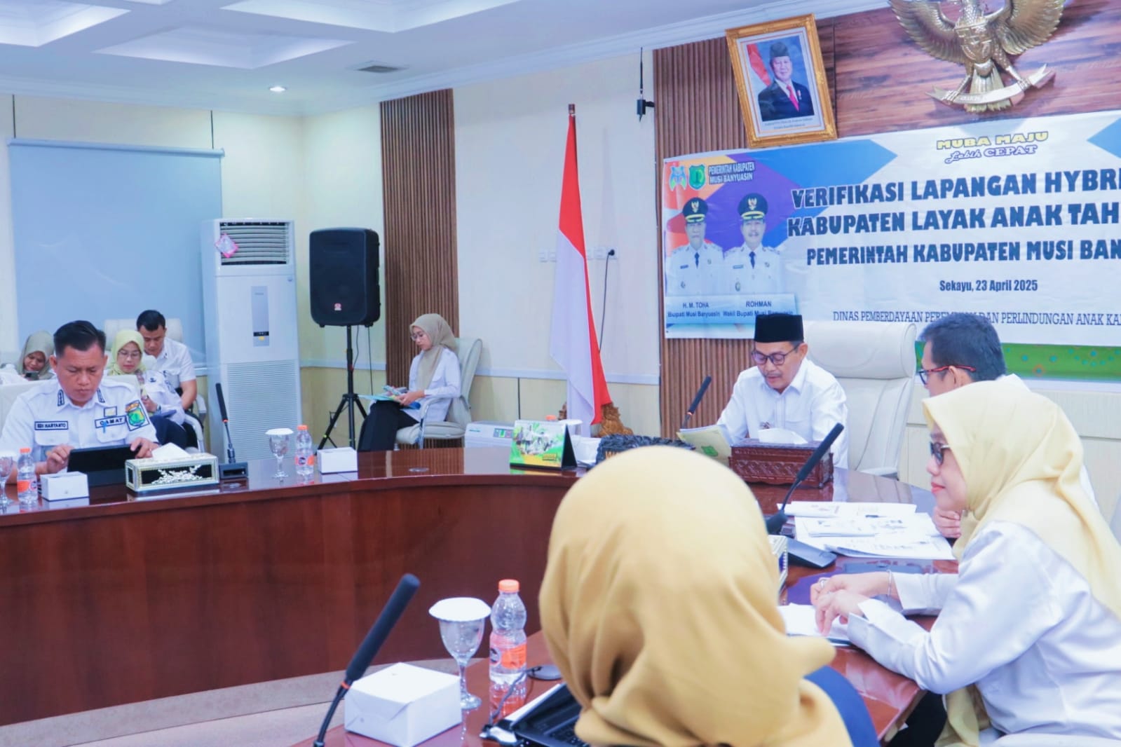 Verifikasi Lapangan Hybrid Kabupaten atau Kota Layak Anak Tahun 2025