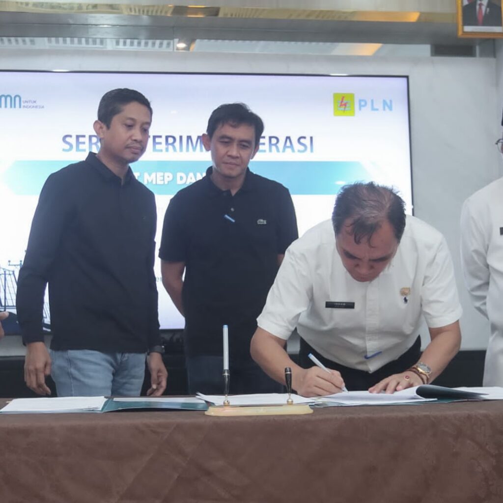 Serah Terima Operasi Tuntas, Pelanggan MEP di Muba Bertahap Mulai Nikmati Listrik PLN