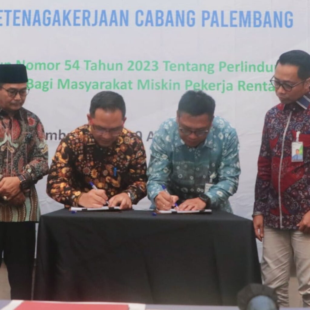 Tangkal Risiko Kerja: Perlindungan Sosial untuk Pekerja Rentan di Muba