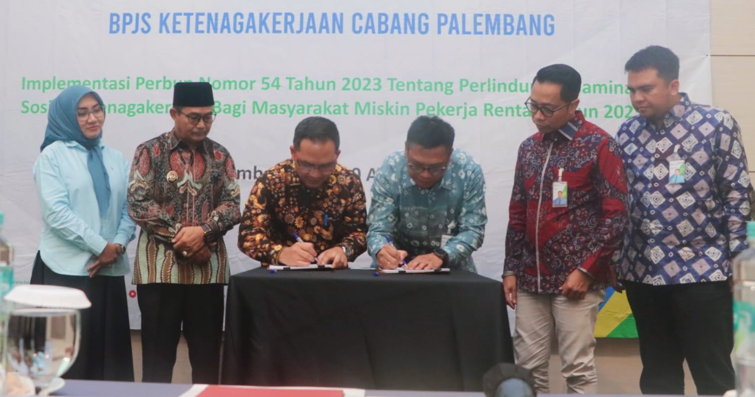 Tangkal Risiko Kerja: Perlindungan Sosial untuk Pekerja Rentan di Muba