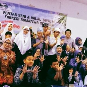 Peringati Hari Autisme Sedunia, Forkesi  Sumsel Gelar Pentas Seni dan Halal Bihalal