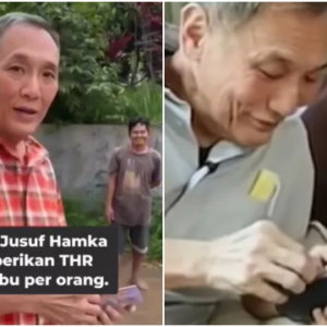 Dapet cuan Rp6 Miliar sehari, Jusuf Hamka si Bos Jalan Tol terpergok bagi-bagi THR cuma Rp10 ribu
