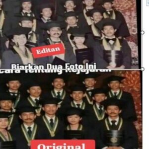 Temuan Ahli Digital Forensik DR Rismon Sianipar: Foto Wisuda Jokowi di Medsos Hasil Editan Temuan Ahli Digital Forensik DR Rismon Sianipar: Foto Wisuda Jokowi di Medsos Hasil Editan