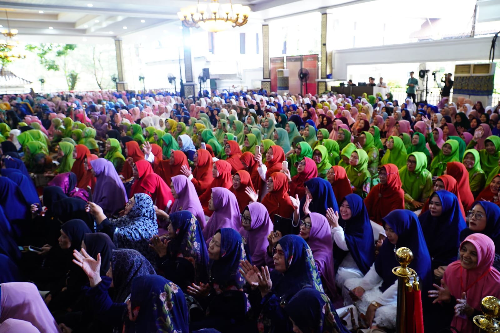 Halal Bihalal TP PKK Sumsel dan Majelis Taklim Se- Kota Palembang