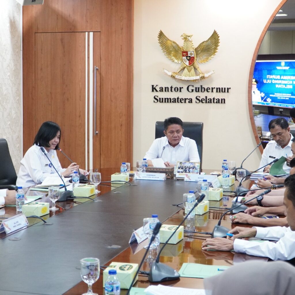 Gubernur Sumsel Herman Deru Simak Paparan Program Strategis Bupati OKU Selatan Tahun 2025