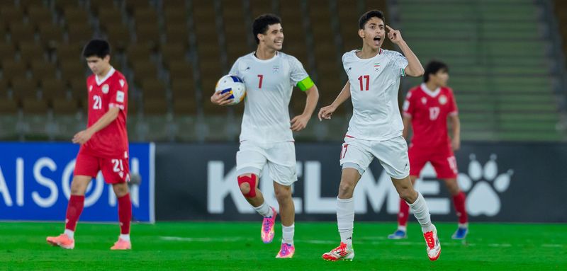 Tajikistan defeated Islamic Republic of Iran 3-1 image content