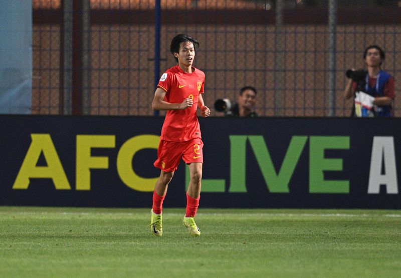 China PR turned on the power to defeat Thailand 2-0 to end their AFC U17 Asian Cup image content