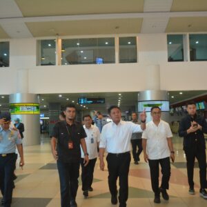 Gubernur Herman Deru Tinjau Kesiapan Bandara SMB II Palembang Layani Penerbangan Internasional Gubernur Herman Deru Tinjau Kesiapan Bandara SMB II Palembang Layani Penerbangan Internasional