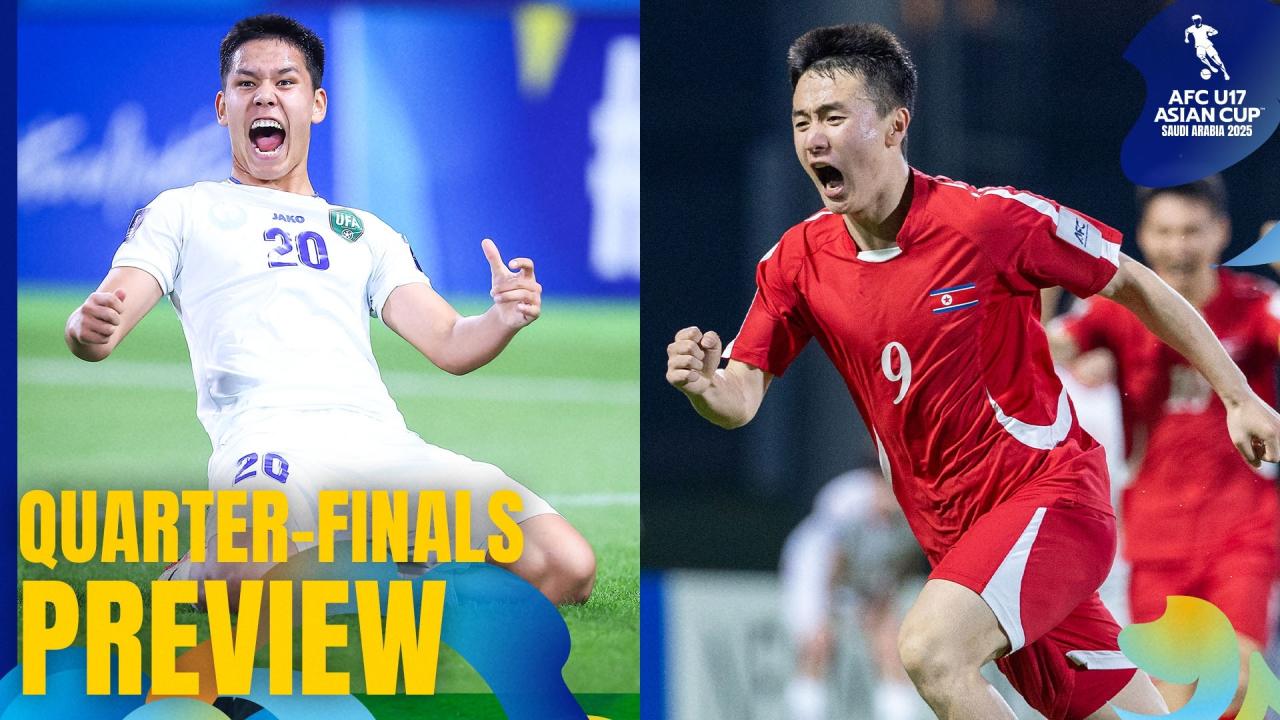 Preview Quarter-finals | AFC U17 Asian Cup™ Saudi Arabia 2025