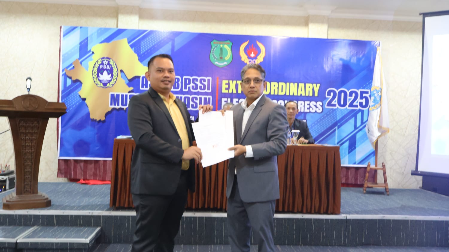 Karan Karnedi Terpilih Secara Aklamasi sebagai Ketua Askab PSSI Muba periode 2025-2029
