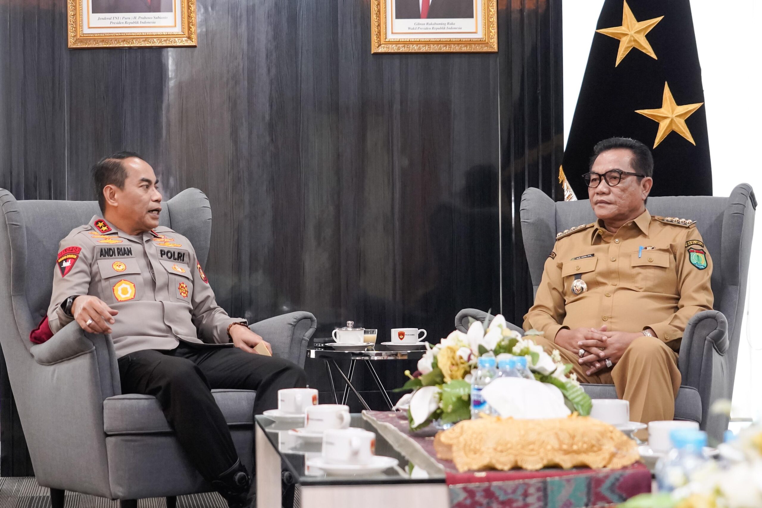 Bupati Muba H M Toha Audiensi dengan Kapolda Sumsel; Perkuat Sinergi Menuju Muba Maju Lebih Cepat dan Zero Konflik