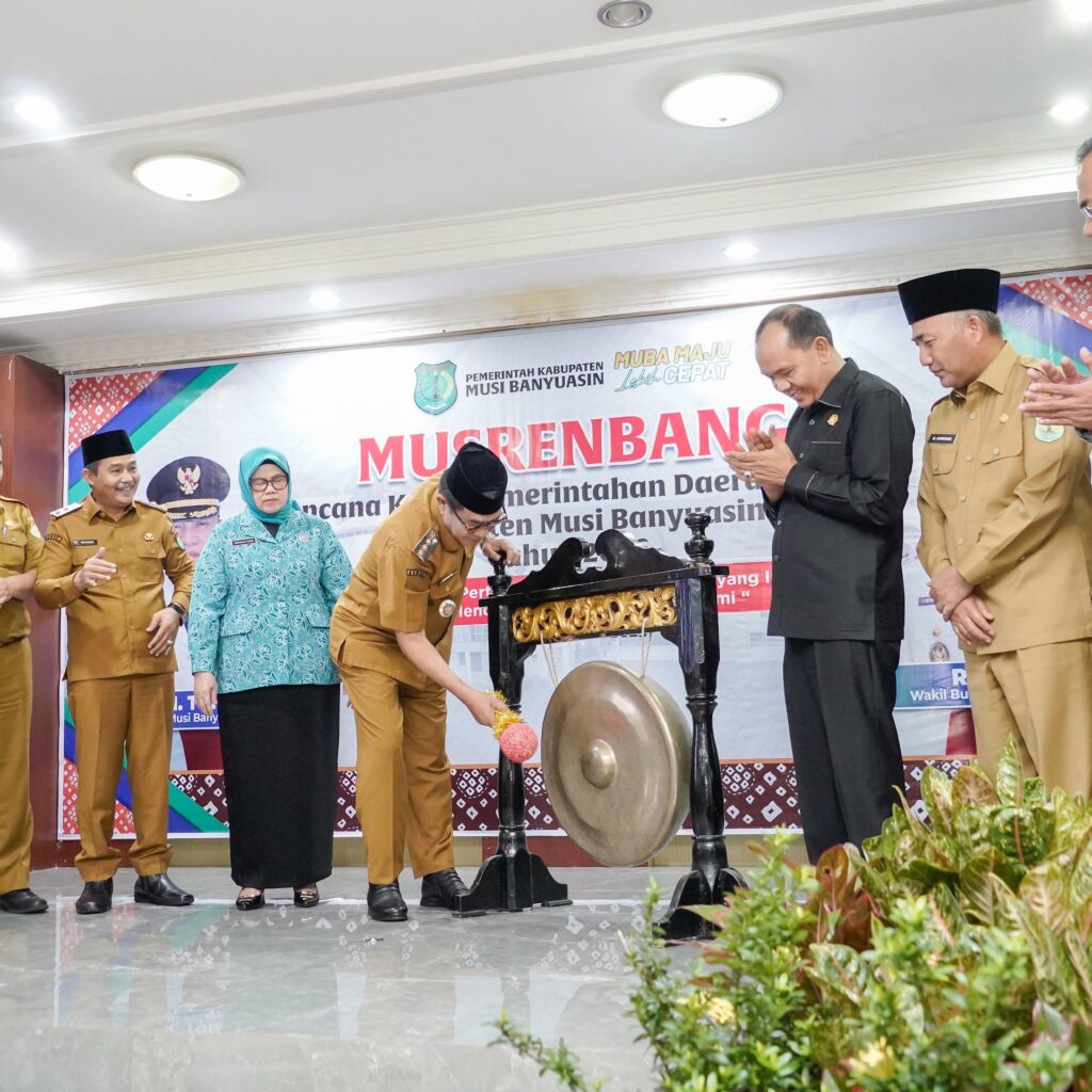 Bupati HM Toha Buka Musrenbang RKPD Tahun 2026; Pemkab Muba Fokus pada Pertumbuhan Ekonomi Inklusif